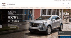 Desktop Screenshot of cadillacoftucson.com