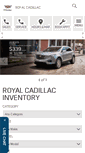 Mobile Screenshot of cadillacoftucson.com